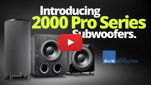 Introducing 2000 Pro Series Subwoofers