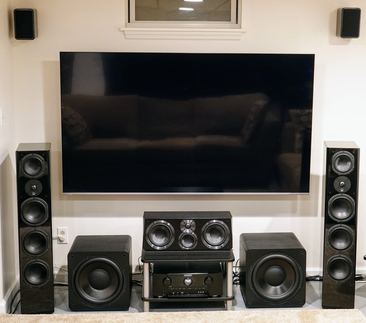 Featured Customer System with Dual SB-2000 Subwoofers