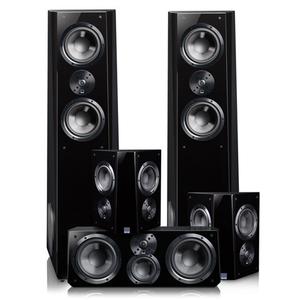 Ultra Tower Speaker System in Piano Gloss Black